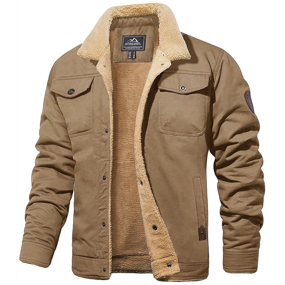 Hudson - Sherpa-Lined Bomber Jacket