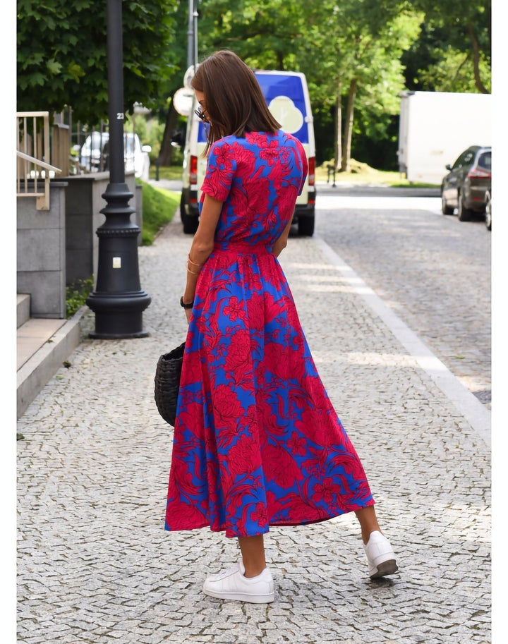 Anna | Floral Spring Summer Dress