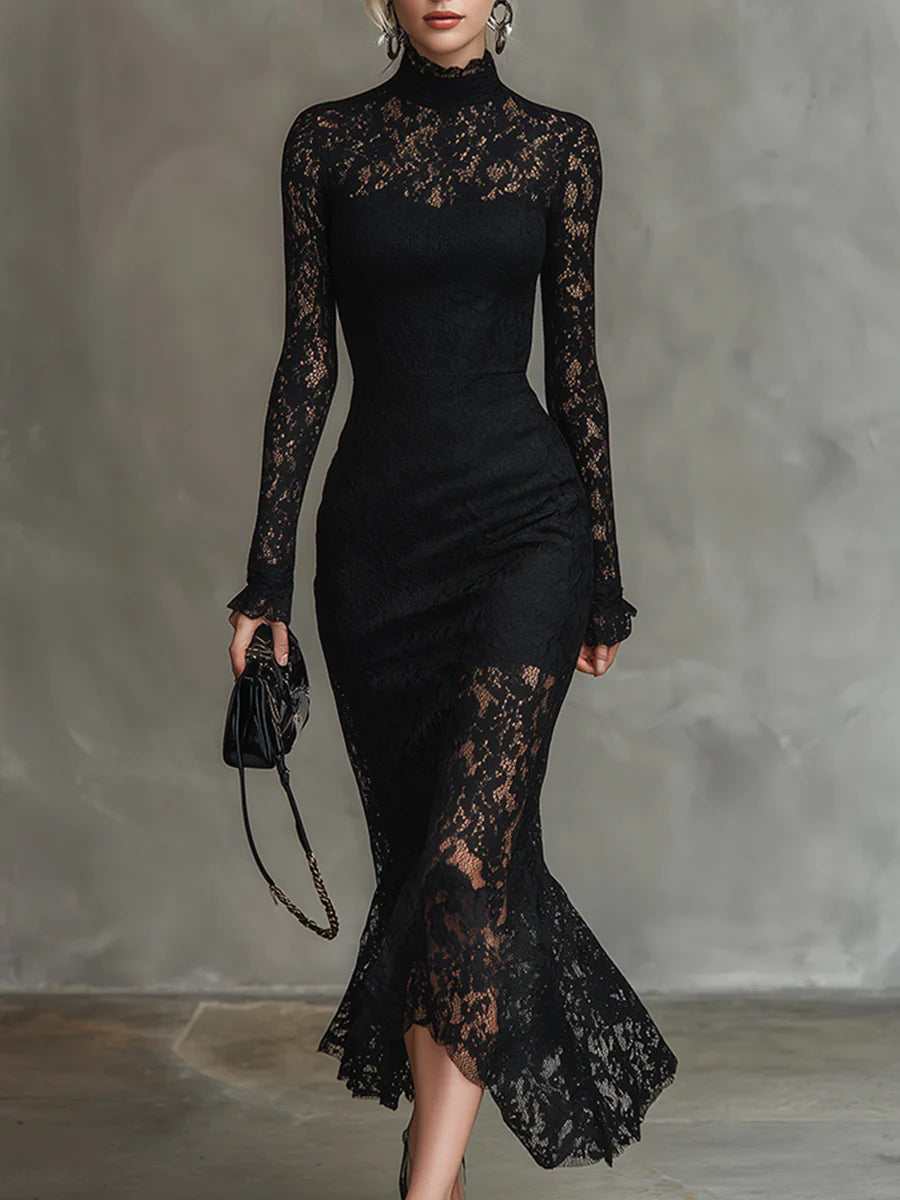 Veronika | Elegant Lace Maxi Dress