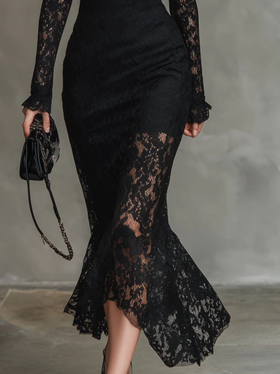 Veronika | Elegant Lace Maxi Dress
