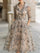 Marceline | Graceful Wrap Midi Dress