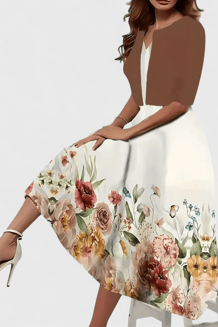 Estrella | Blazer Midi Dress Set