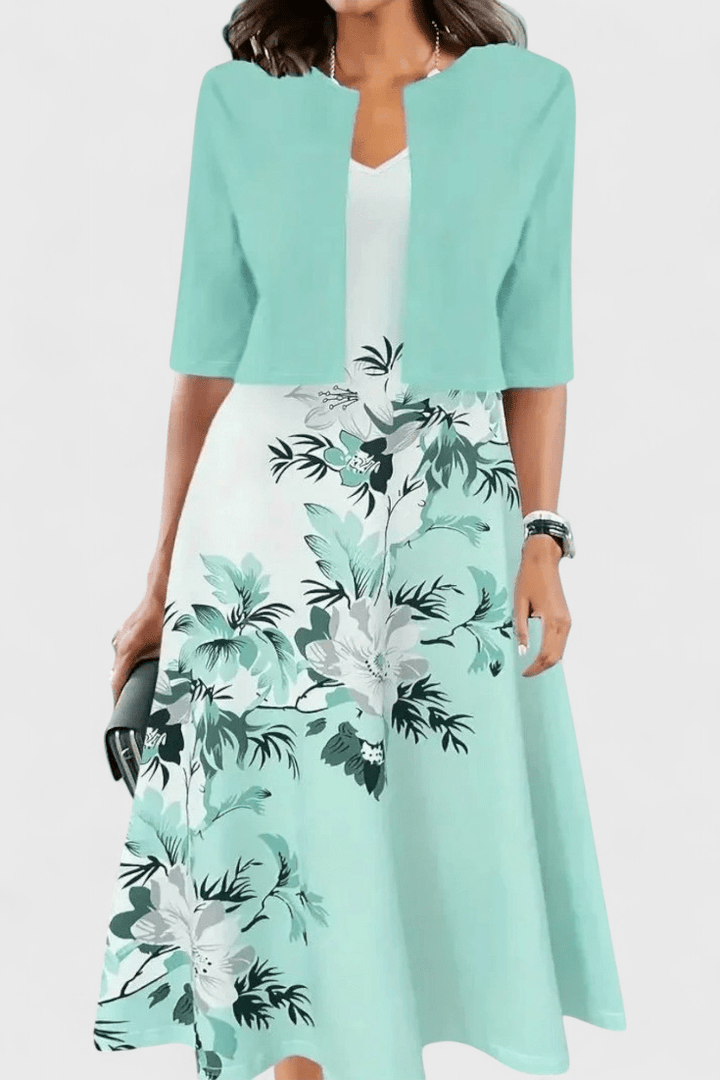 Estrella | Blazer Midi Dress Set