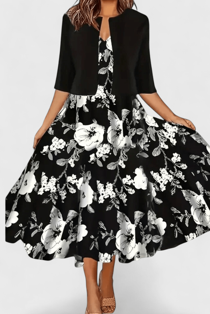 Estrella | Blazer Midi Dress Set