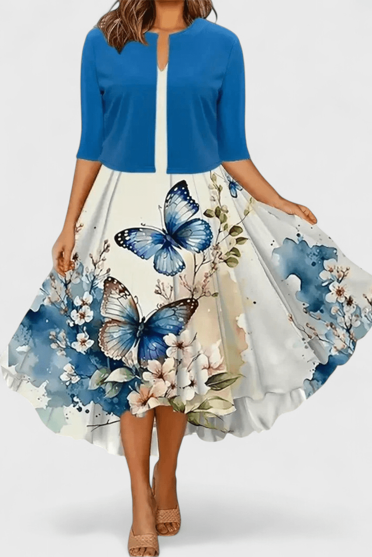 Estrella | Blazer Midi Dress Set