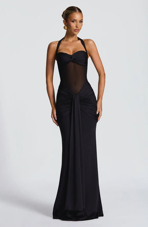 Gala | Siren Hourglass Dress - Black