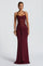 Gala | Siren Hourglass Dress - Bordeaux Red