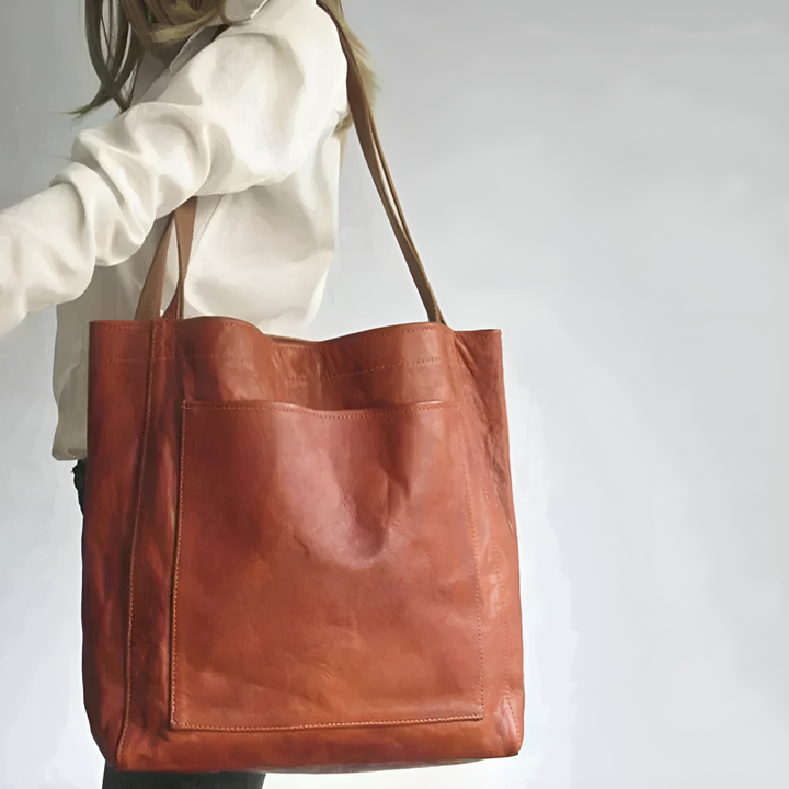 Lorena™ | Modern and Elegant Leather Handbag