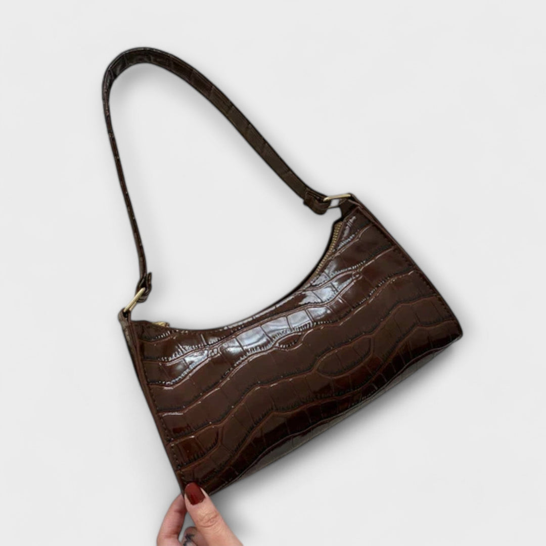 Veloria | Shiny Leather Bag