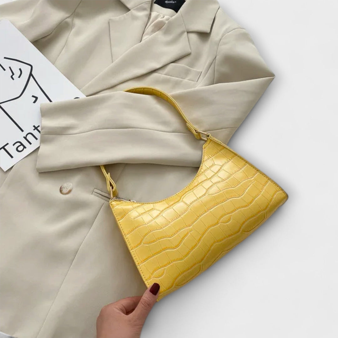 Veloria | Shiny Leather Bag