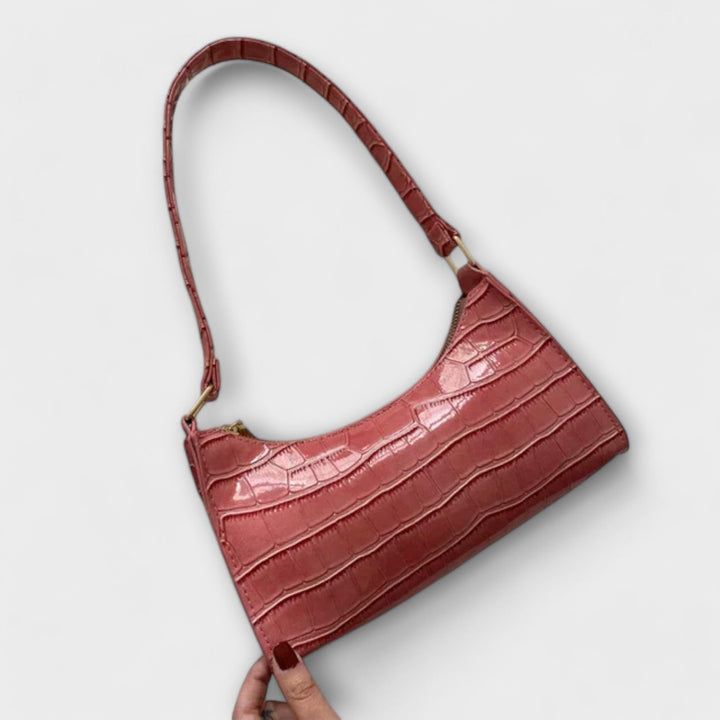 Veloria | Shiny Leather Bag