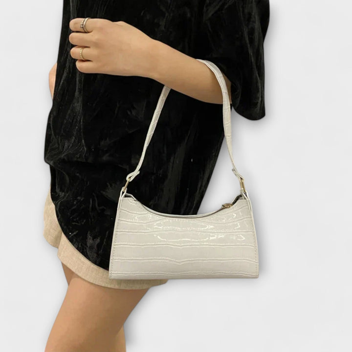 Veloria | Shiny Leather Bag