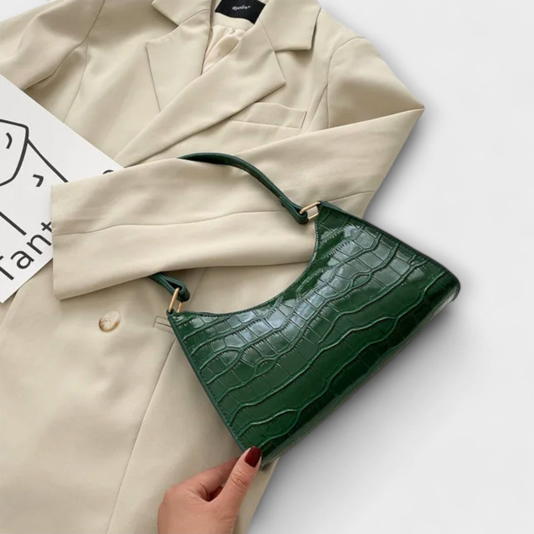 Veloria | Shiny Leather Bag