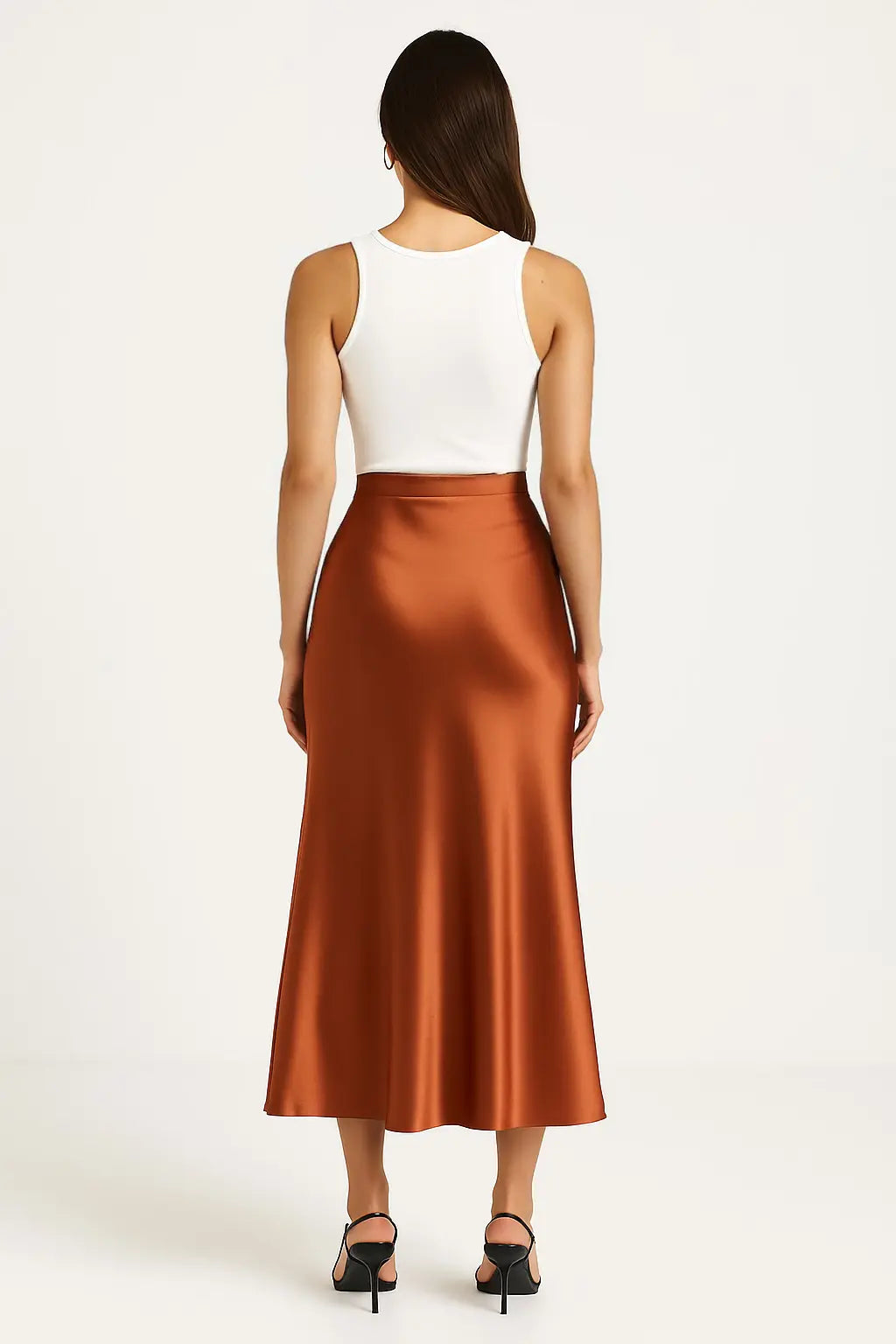 Muse – The Iconic Silky Midi Skirt