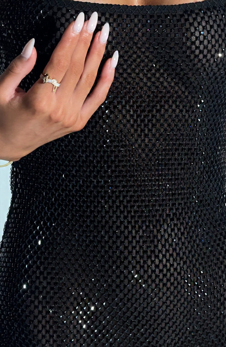Loly | Afterglow Crystal Dress