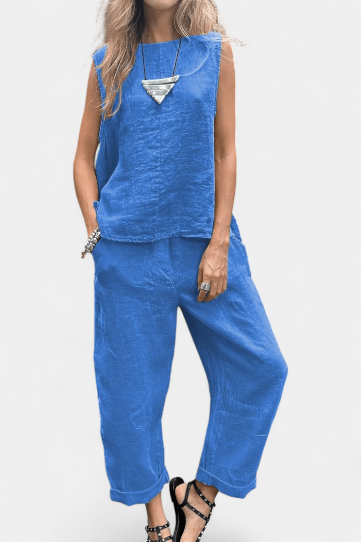 Leo | Minimalist Linen Set