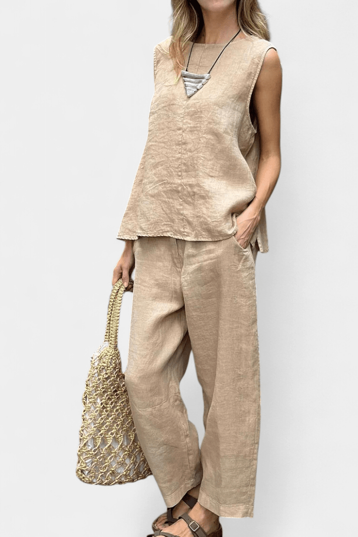 Leo | Minimalist Linen Set