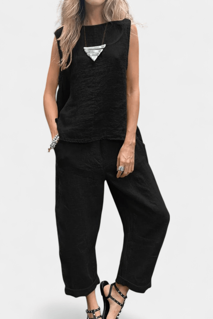 Leo | Minimalist Linen Set