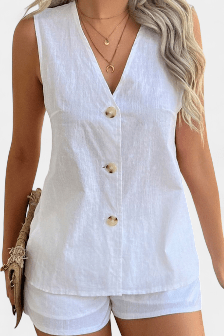 Loren | linen summer set