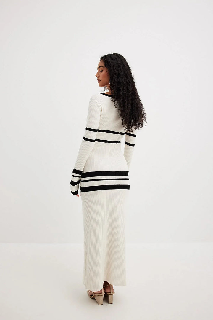 Louisa | Elegant Knit Maxi Dress
