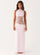 Airelle | Lace Detail Maxi Dress - Light Pink