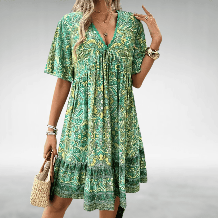 Mayamo | Boho Swing Summer Dress