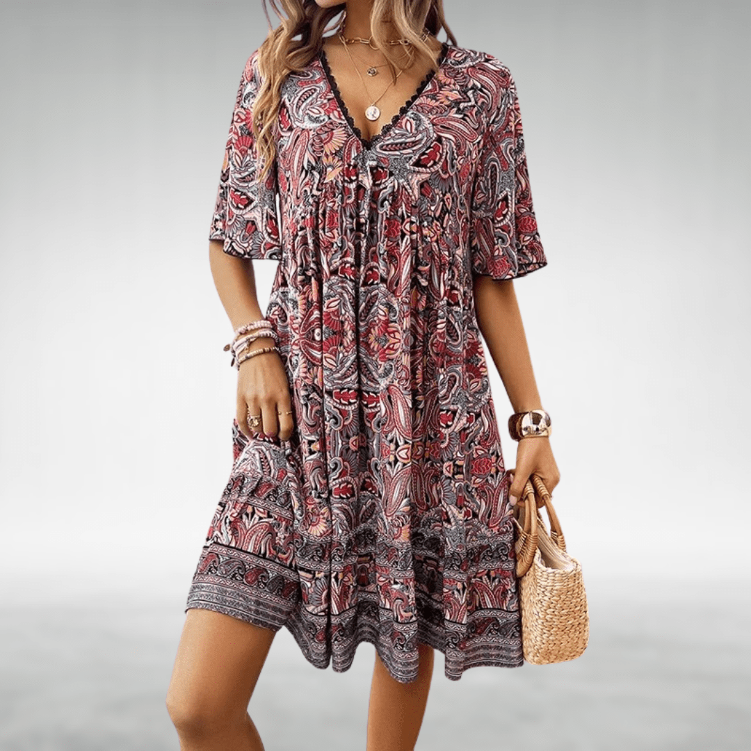 Mayamo | Boho Swing Summer Dress