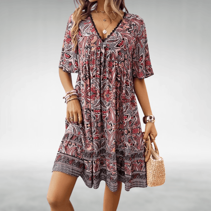 Mayamo | Boho Swing Summer Dress