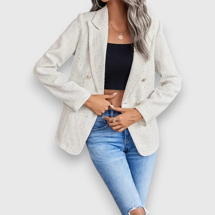 Kaïa | Lightweight Tweed Blazer