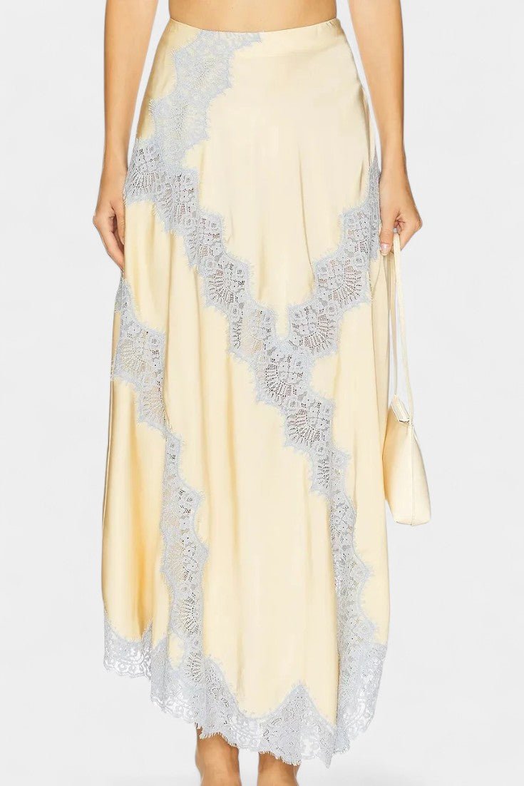 Mirren | Lace Top &amp; Midi Skirt
