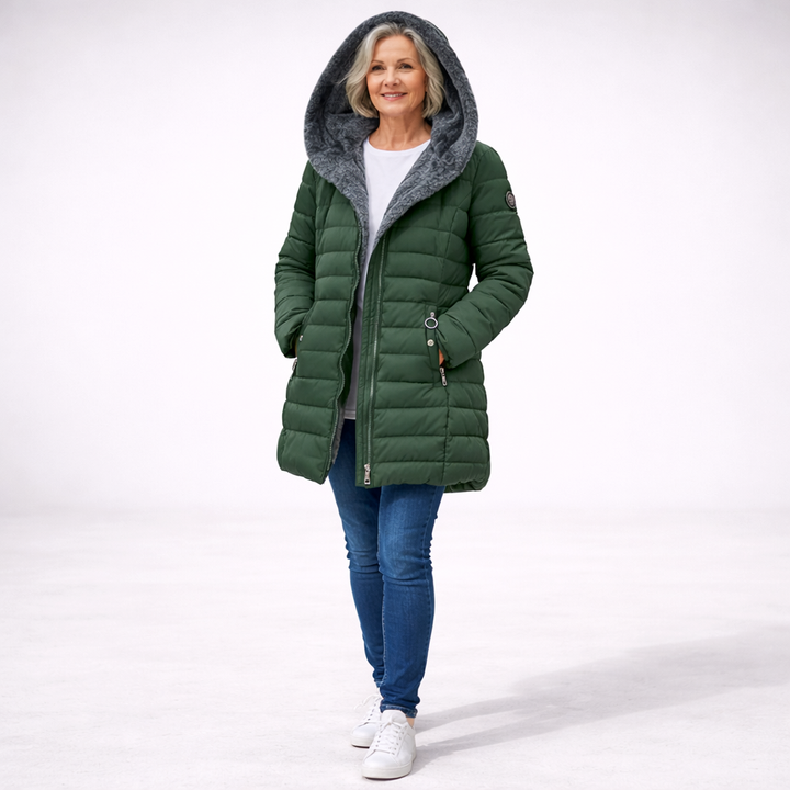 Olivia | Winter jacket with a warm hood