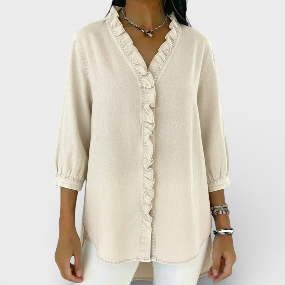 Maisie | Elegant Ruffle Blouse