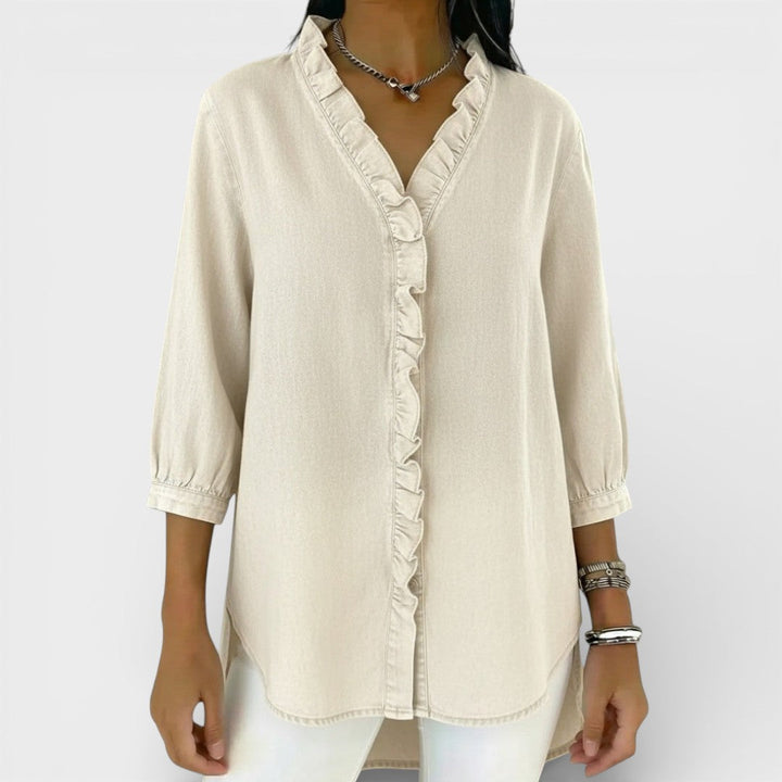 Maisie | Elegant Ruffle Blouse