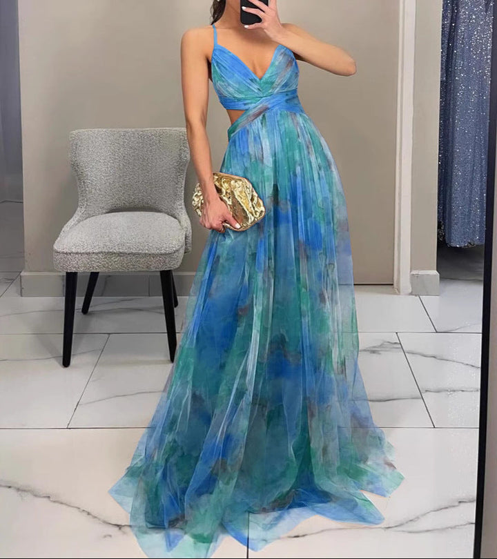 Luna |Floral Wrap Maxi Dress