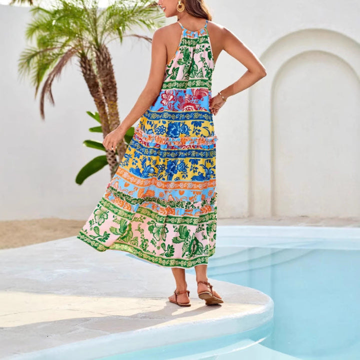 Hadley | Flowing Boho Midi Dress