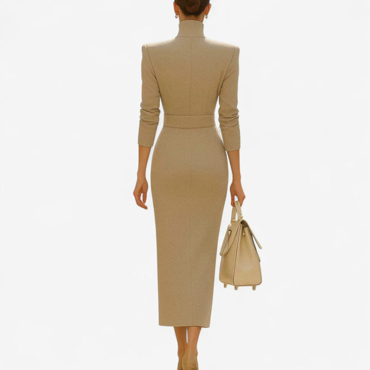 Adele - Structured Elegance Dress