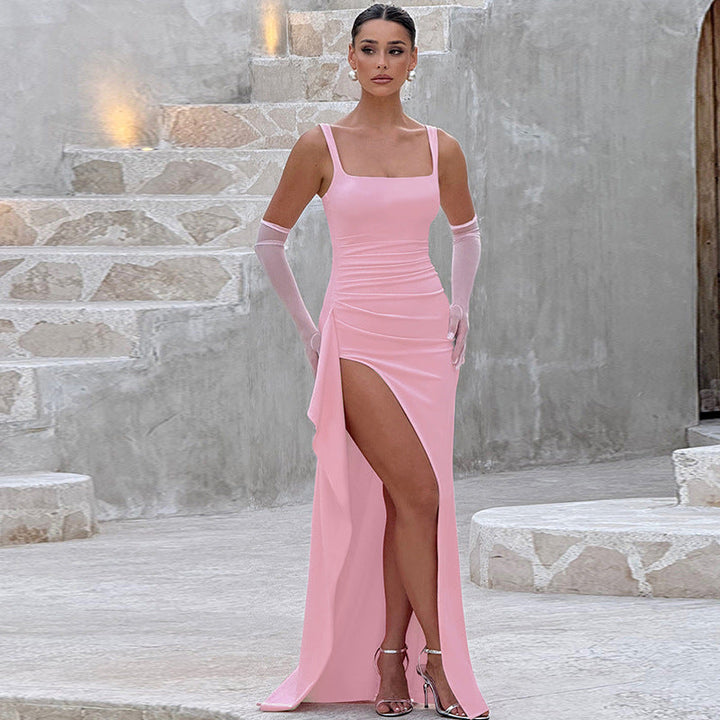 Marilyn | Elegant Slip Maxi Dress