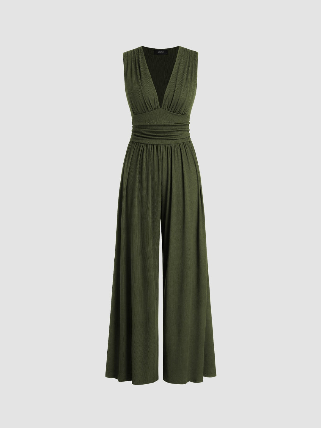 Mutya | Sleeveless Wide-Leg Jumpsuit