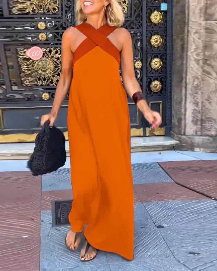 Delphine | Crossed Summer Dress