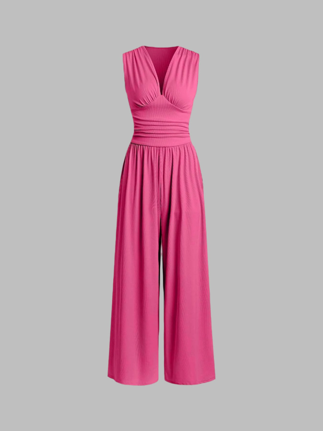 Charity | Sleeveless Wide-Leg Jumpsuit