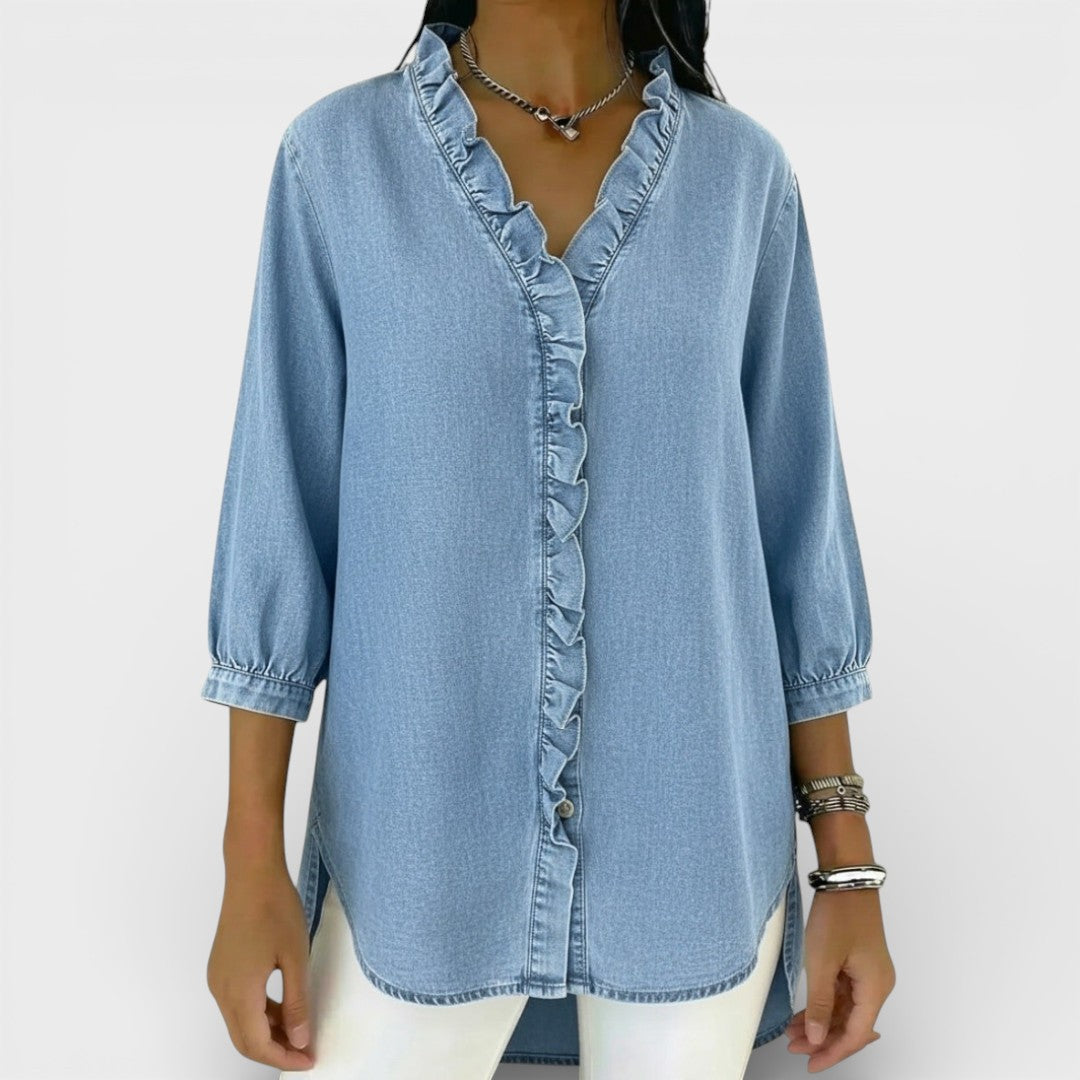 Maisie | Elegant Ruffle Blouse