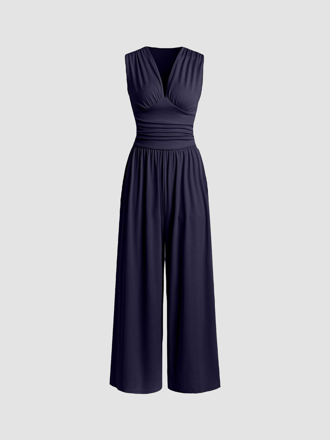 Mutya | Sleeveless Wide-Leg Jumpsuit