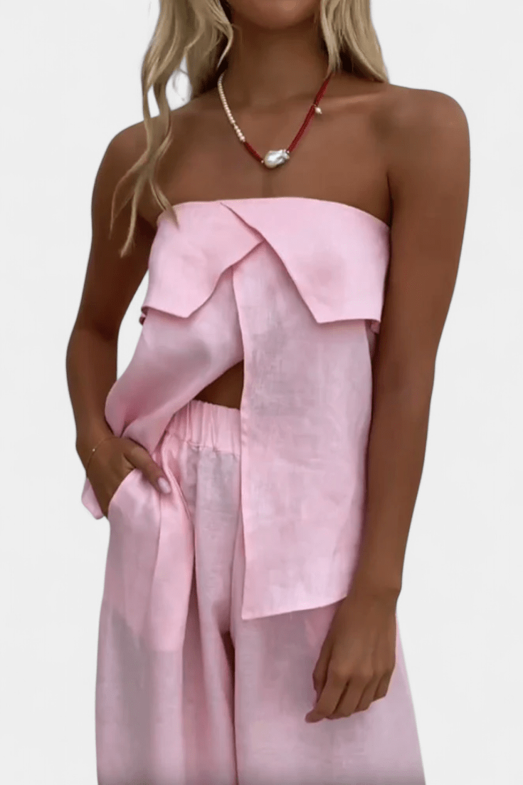 Oriana | Bandeau Top &amp; Skirt