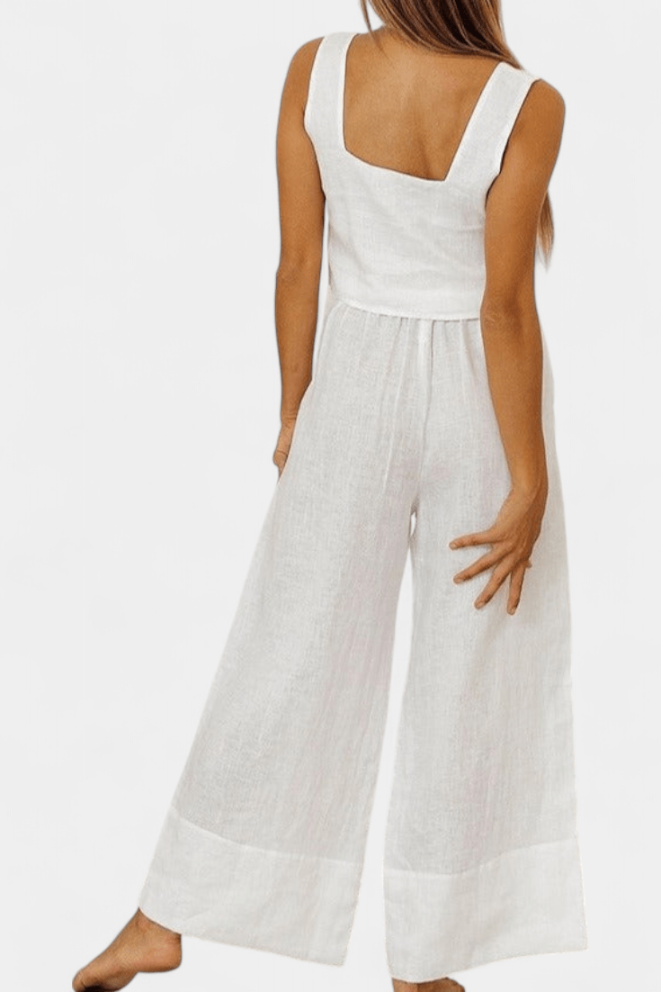 Pascuala | Sleeveless Top &amp; Trousers