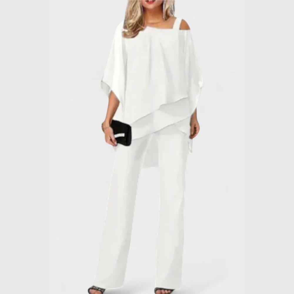 Carolina | Asymmetrical White Set