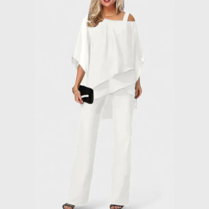 Carolina | Asymmetrical White Set