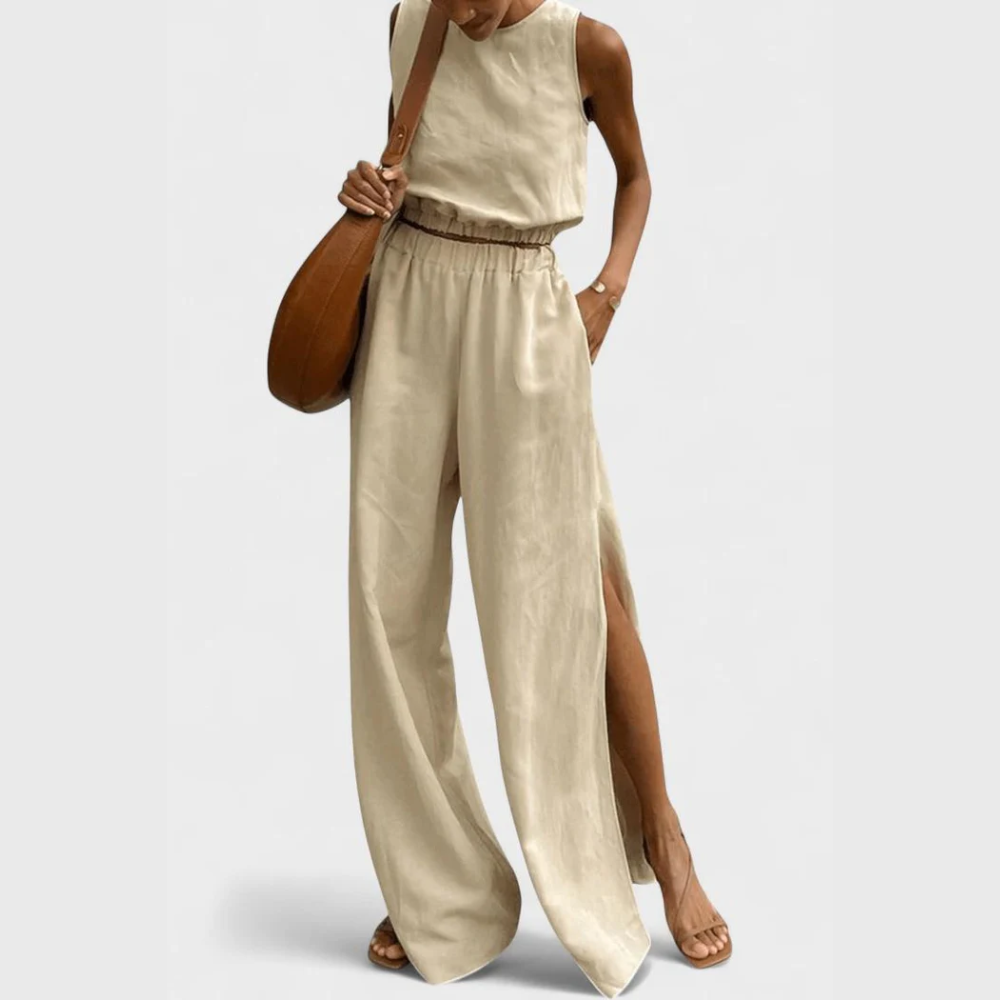 Portia | Strapless Top &amp; Trousers