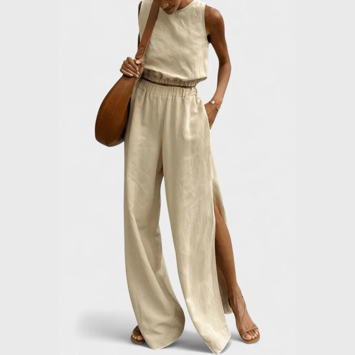 Portia | Strapless Top &amp; Trousers