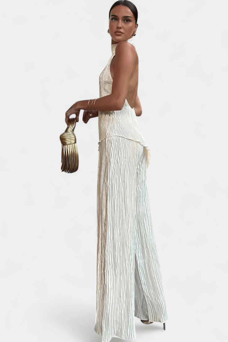 Pilarica | Halterneck Top &amp; Trousers