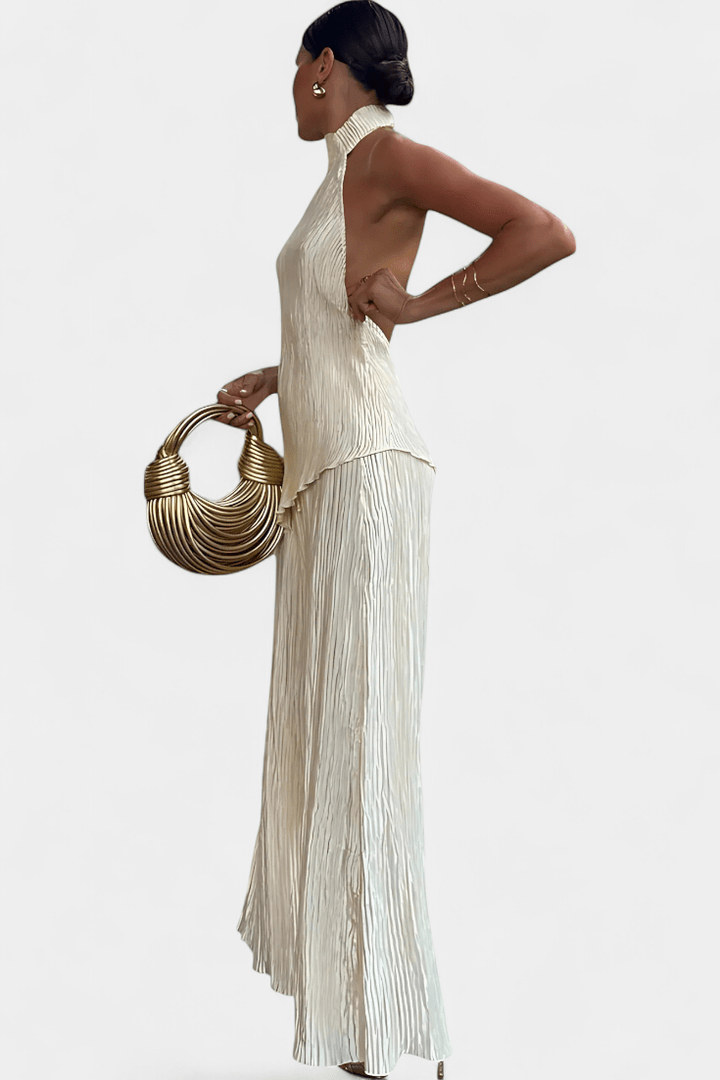 Pilarica | Halterneck Top &amp; Trousers
